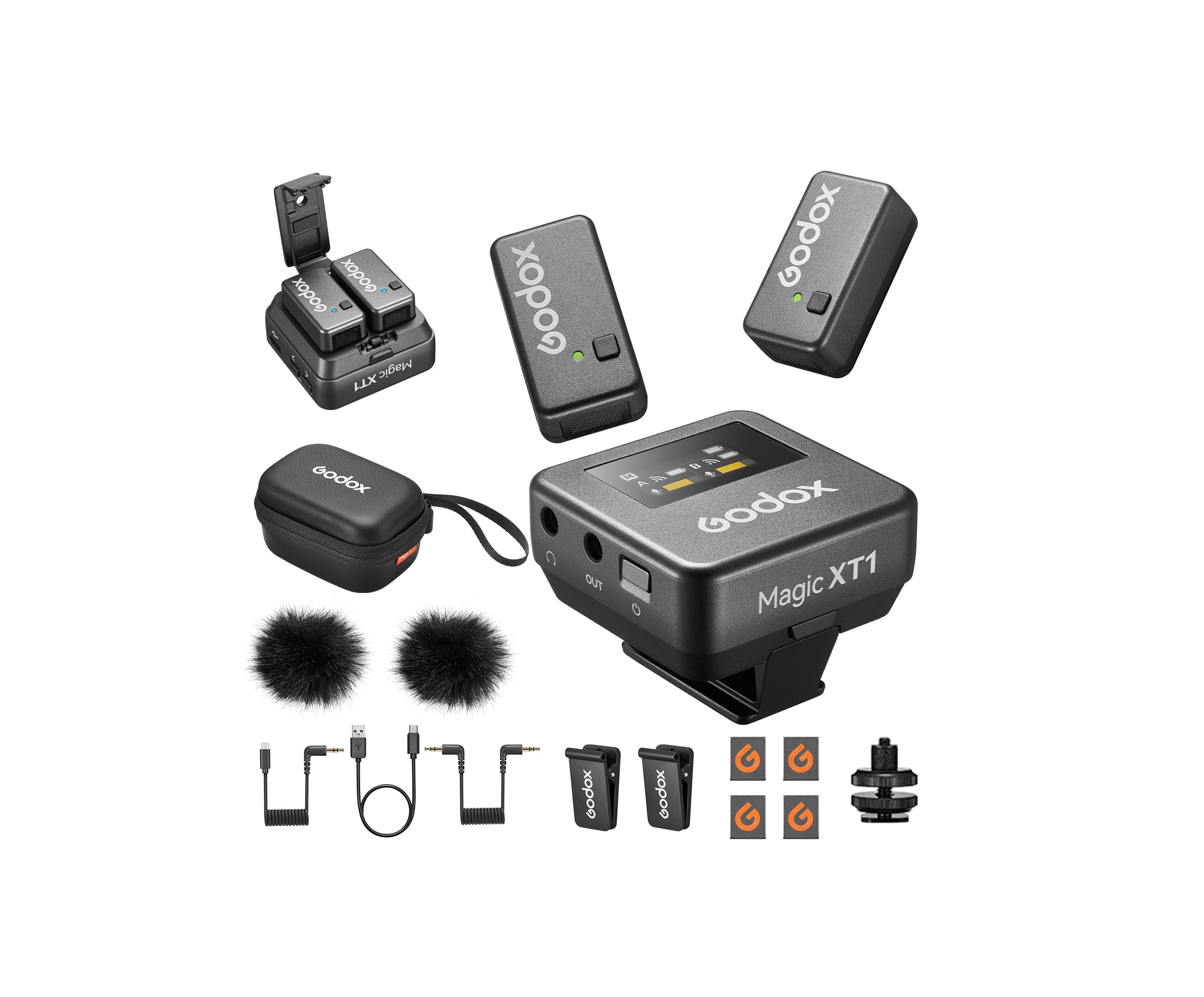 Godox Magic XT1 3-in-1 wireless microphone