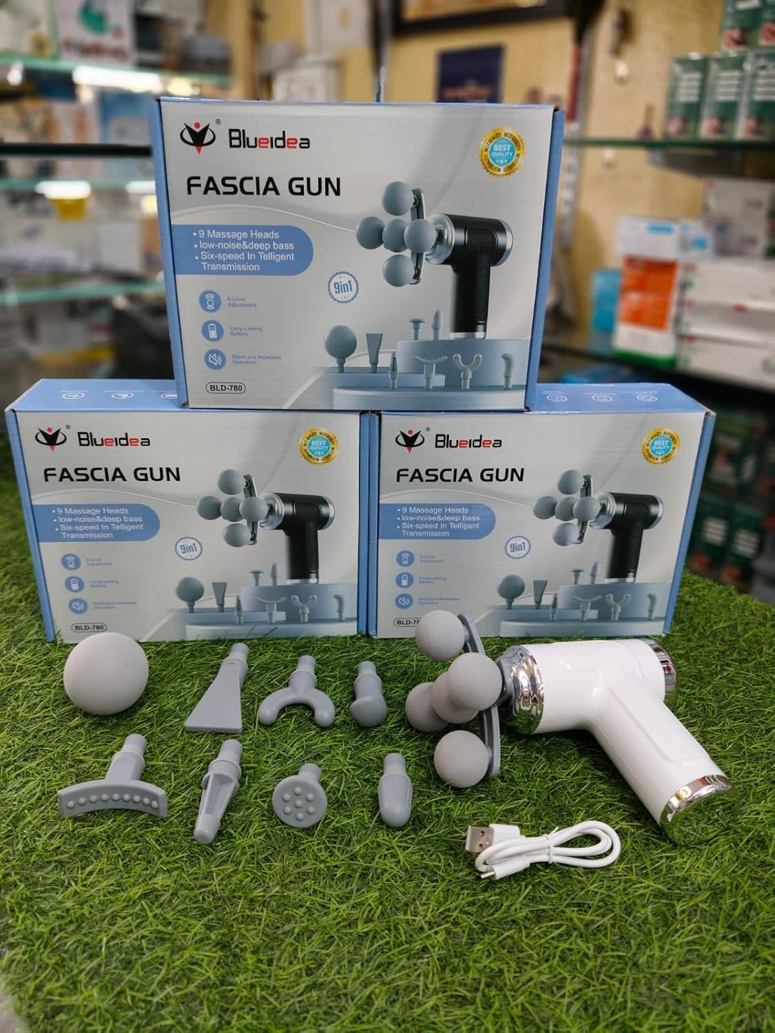 BlueIdea BLD-780 Massage Gun — 2