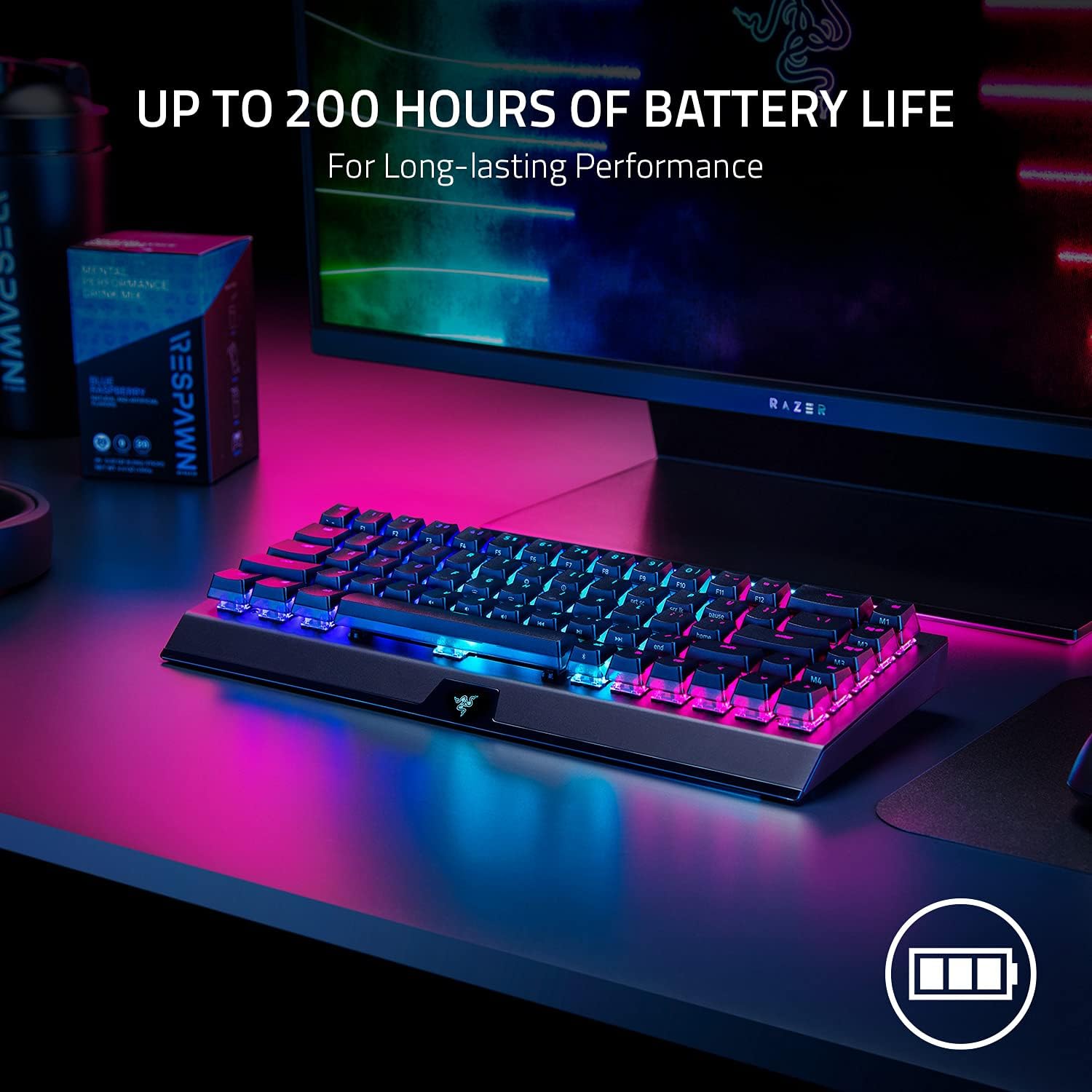 Клавиатура Razer BlackWidow V3 Mini HyperSpeed Switch — 3